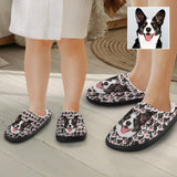 Personalized Seamless Multi-Face Cotton Slipper For Family