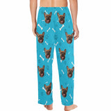 #Couple Pants Custom Dog Face Pajama Pants Personalized Any Photos Long Pants Pajama Pants