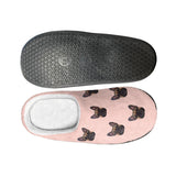 Custom Pet Face Cotton Slippers for Adult Personalized Non-Slip Slippers Warm House Shoes