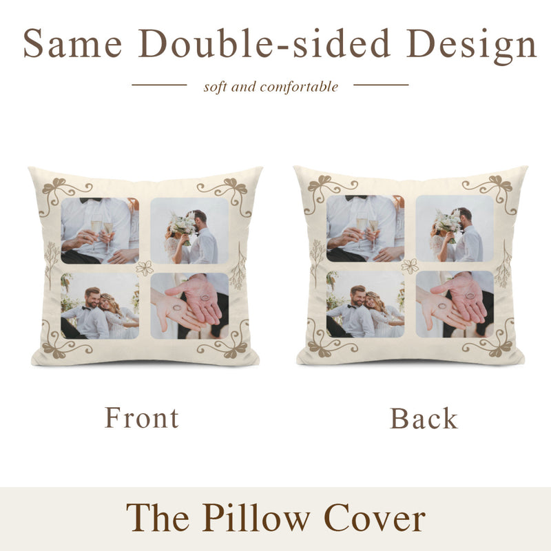 Personalized Photos Pillow Case&Pillow Core