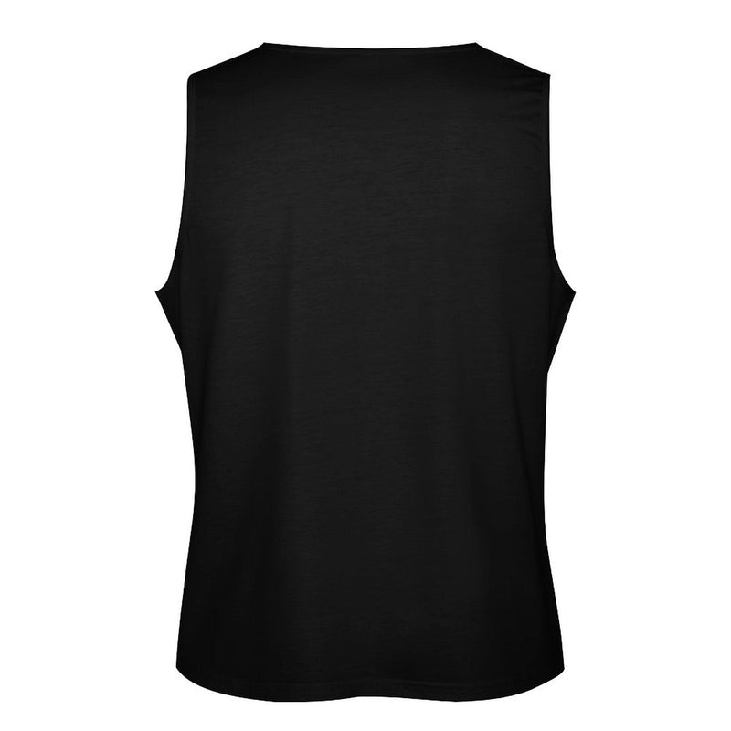 Custom Face Tank Tops All Black Personalized Photo Men's Tank Top T-shirt