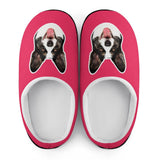 Personalized Big Face 6 Colors Cotton Slipper For Family