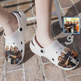 Custom Photo Hole Shoes Personalized Photo Clog Shoes Unisex Adult Funny Slippers