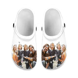 Custom Photo Hole Shoes Personalized Photo Clog Shoes Unisex Adult Funny Slippers