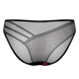 Custom Custom Face Heart Women's Low Waist Mesh Briefs Personalized Underwear Panties for Women - YesCustom