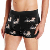 Custom Face Underwear Men's Boxer Briefs For Husband