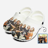 Custom Photo Hole Shoes Personalized Photo Clog Shoes Unisex Adult Funny Slippers