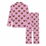 Custom Pet Face Sleepwear Women's Lightweight Long Pajama Set