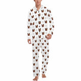 Custom Pet Face Sleepwear Women's Lightweight Long Pajama Set