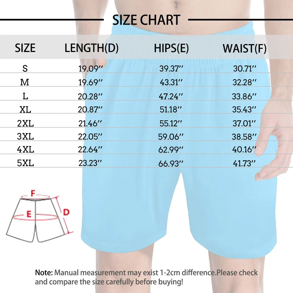 Custom Multiface Pajama Shorts Personalized Men's Face Pajama Shorts Sleepwear