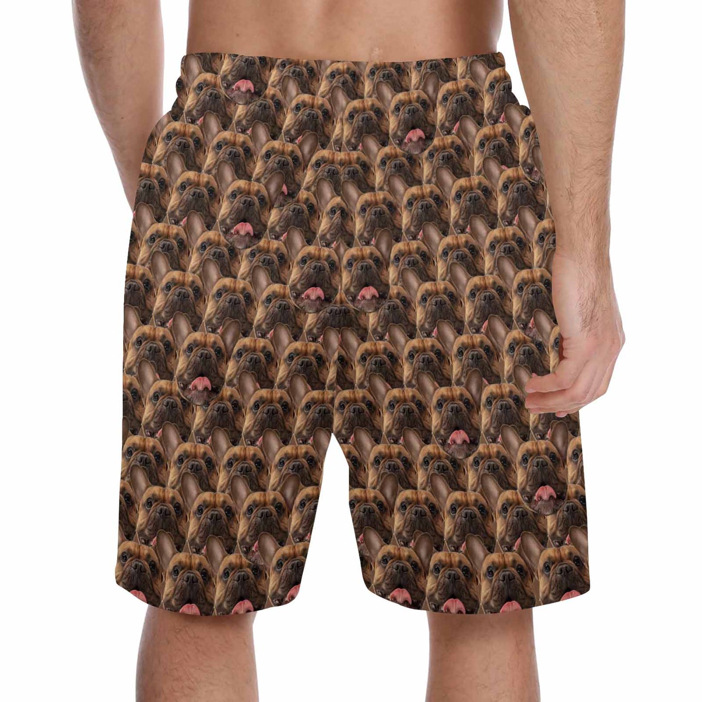 Custom Multiface Pajama Shorts Personalized Men's Face Pajama Shorts Sleepwear