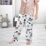 Kids Pants# Custom Cat Face Kids Pajama Pants Personalized Photo Pajama Pants