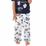 Kids Pants# Custom Cat Face Kids Pajama Pants Personalized Photo Pajama Pants